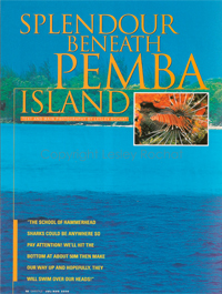 Spendour beneath Pemba - By Lesley Rochat Spendour beneath Pemba - By Lesley Rochat
